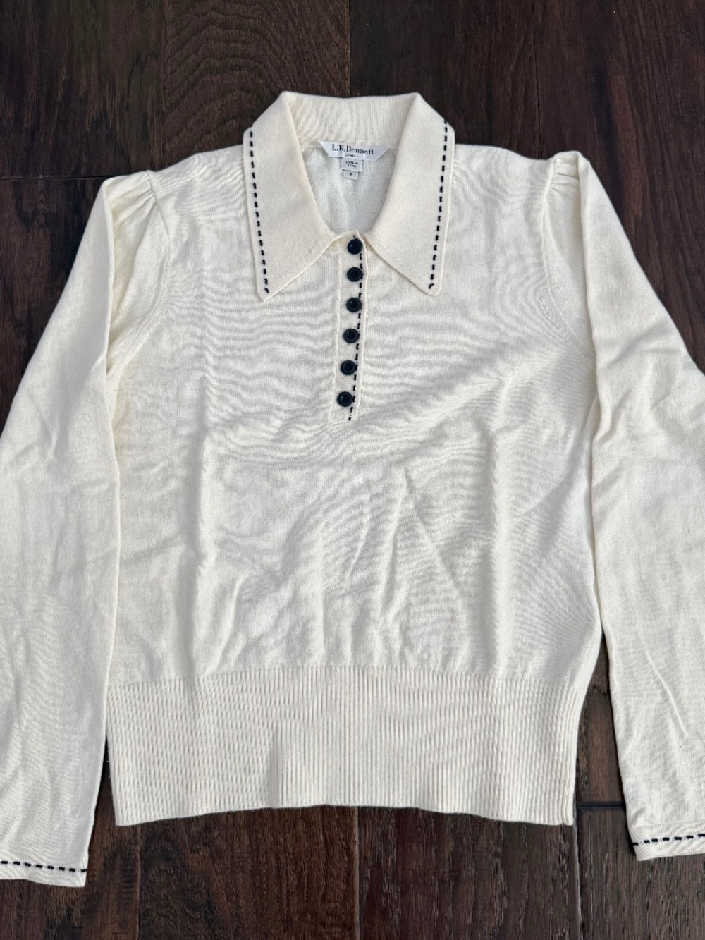 ASO Duchess of Cambridge Kate Middleton - L.K.Bennett 'Liv' sweater size S